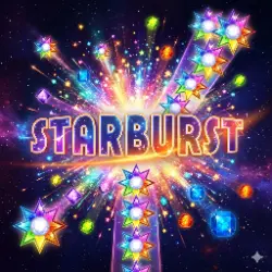 Starburst slot game at Casino Lab online casino for United Kingdom players