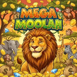 Mega Moolah slot game at Casino Lab online casino for United Kingdom players
